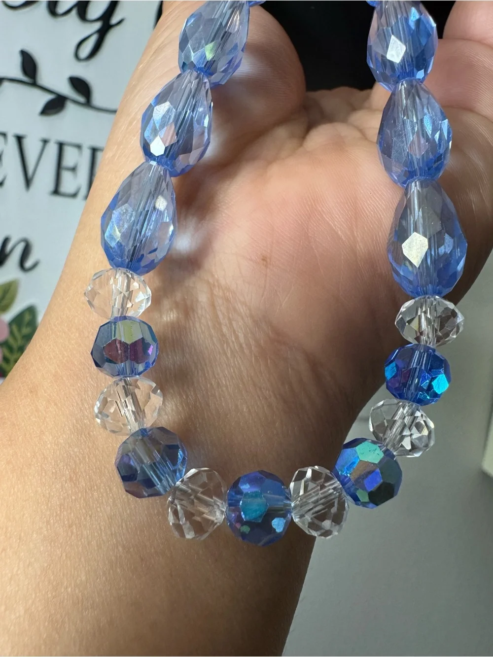 Handmade bling crystal